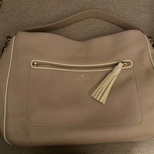Mauve kate spade purse